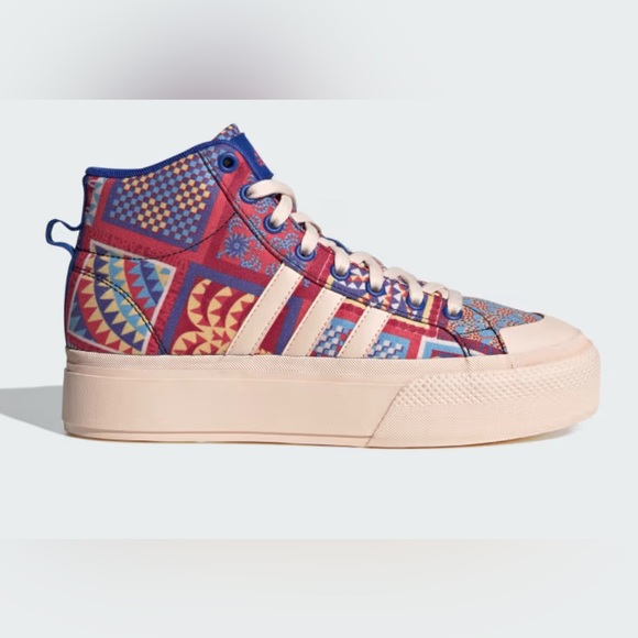 NWT ADIDAS X FARM RIO BRAVADA 2.0 PLATFORM MID SHOES, Women’s Size US 8 - Picture 1 of 7